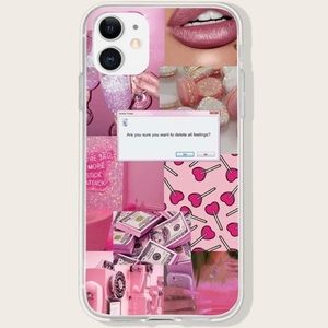 Girly Pink Iphone 11 case . Brand new